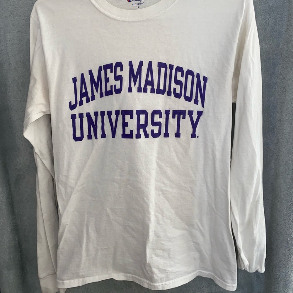 James Madison University long sleeve T.
